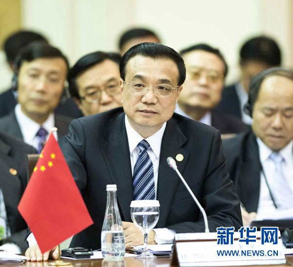 李克强总理出席上合组织成员国第十二次会议 李克强总理出席上合组织成员国第十二次会议