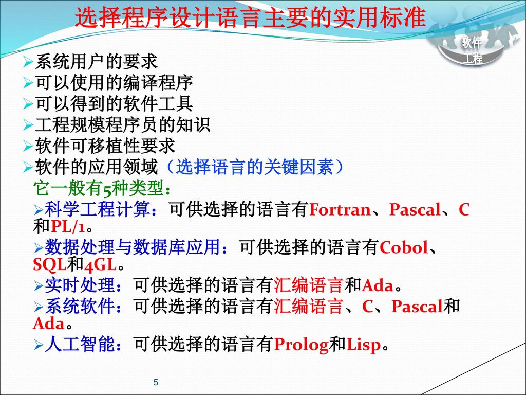 选择程式设计