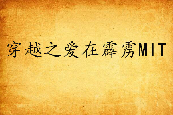 穿越之爱在霹雳MIT