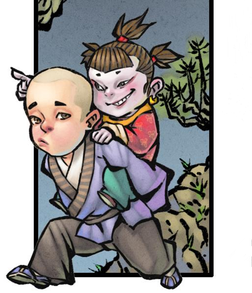 虚竹与天山童姥 虚竹与天山童姥