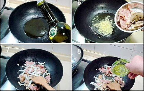 绿酱炒意面 绿酱炒意面