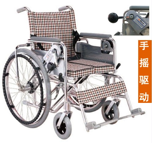 手摇轮椅车 手摇轮椅车