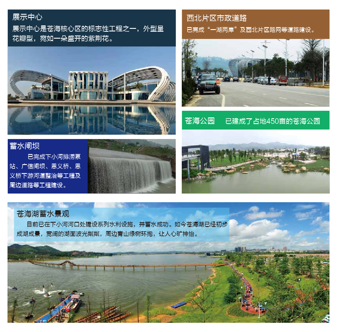 苍海核心区建设成果 苍海核心区建设成果