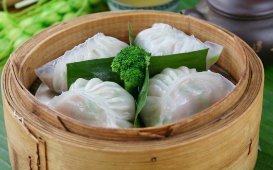 翡翠水晶龙珠饺