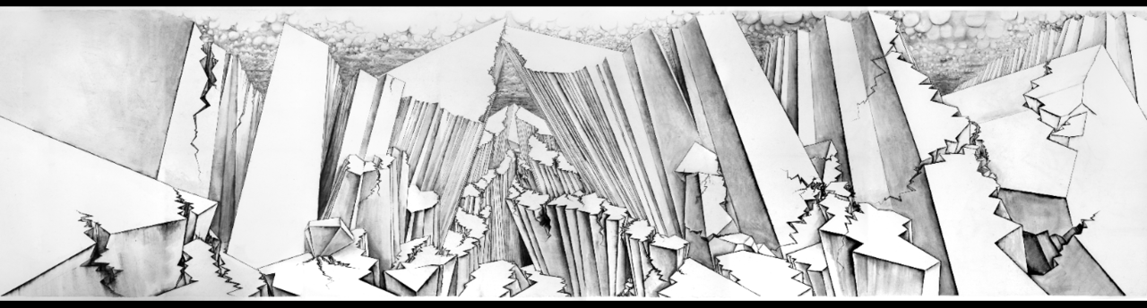 11米工笔长卷《冰壑》2010~2011 11米工笔长卷《冰壑》2010~2011