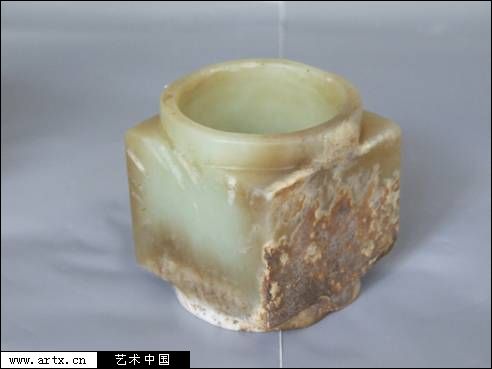 齐家文化古玉琮 齐家文化古玉琮