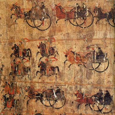 河北安平东汉墓壁画 河北安平东汉墓壁画