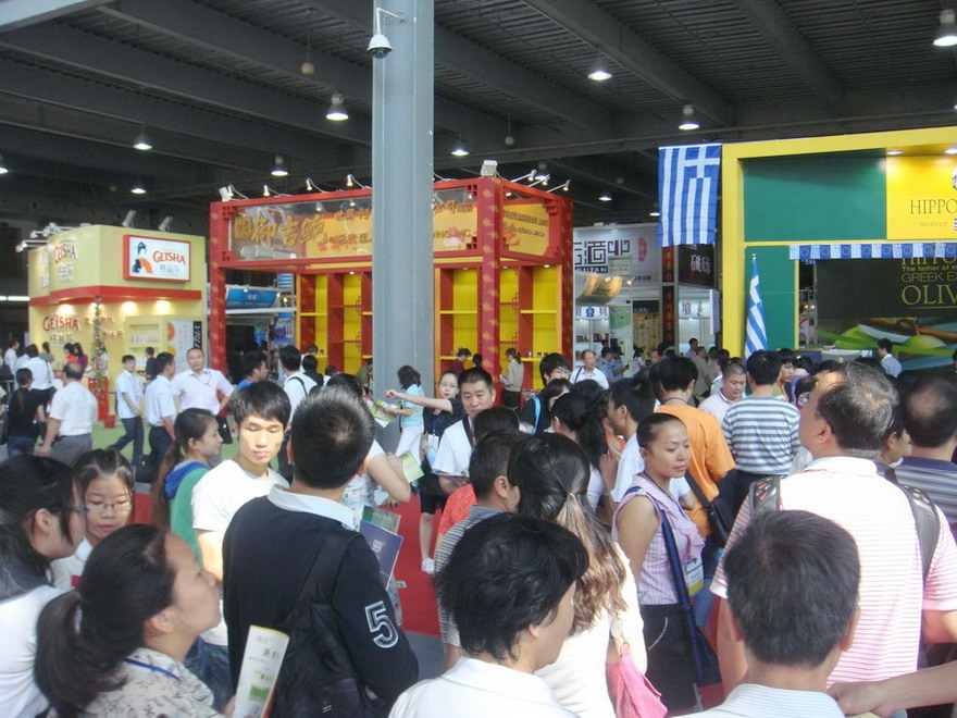 广州艺帆国际食品展览会现场 广州艺帆国际食品展览会现场