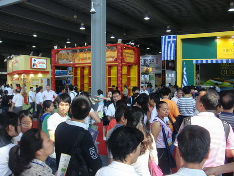 中国食品展览会现场 中国食品展览会现场