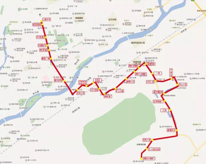 3路南延线线路图 3路南延线线路图