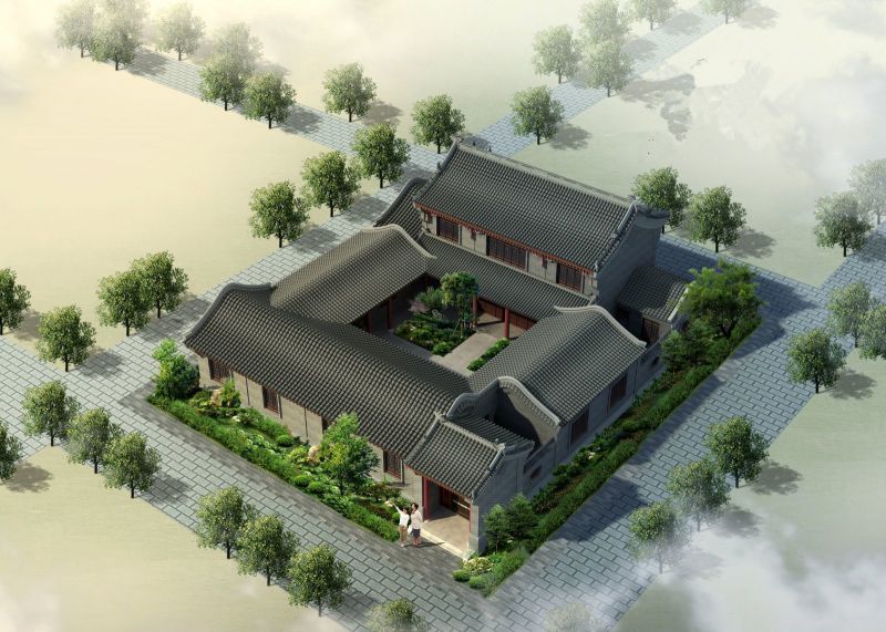 四合院(组合建筑形式)