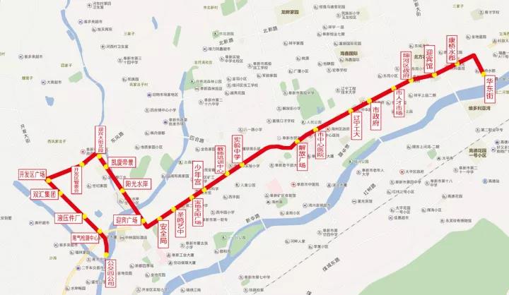 小8路线路图 小8路线路图