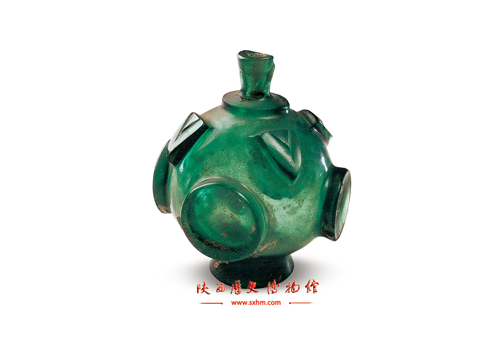 隋·绿琉璃瓶