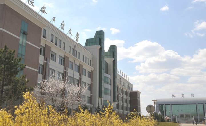 长春工业大学人文信息学院校园风光 长春工业大学人文信息学院校园风光