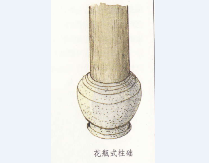 花瓶式柱础