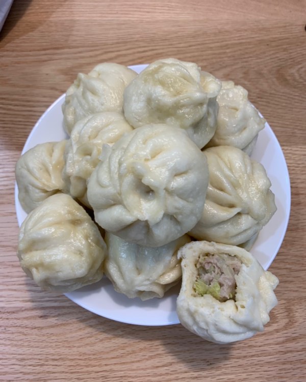 猪肉白菜包子