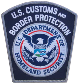美国海关与边境保护署臂章