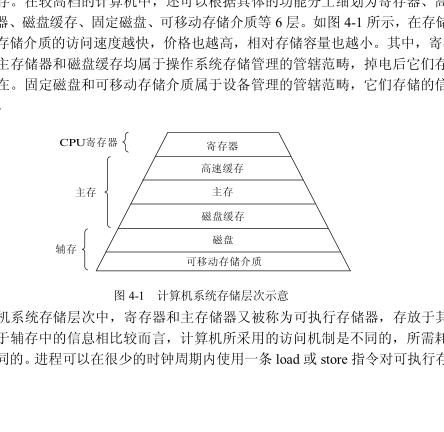 存储层次