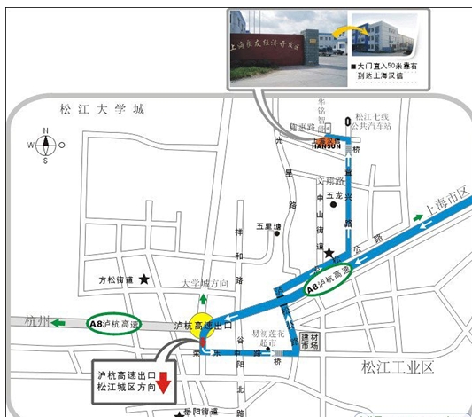 上海松江大学城地图 上海松江大学城地图