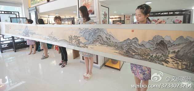 刺绣巅峰之作——富春江春居图(《潮绣》) 刺绣巅峰之作——富春江春居图(《潮绣》)