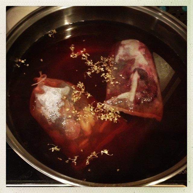 蓝莓酸梅汤