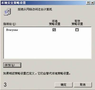 本地安全策略设定 本地安全策略设定