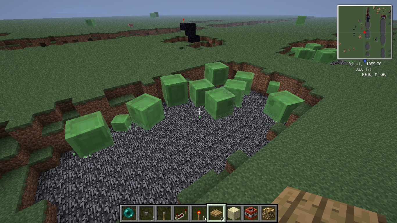 史莱姆(游戏Minecraft中的一种生物) 史莱姆(游戏Minecraft中的一种生物)