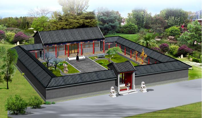 北京四合院(北京传统合院式建筑) 北京四合院(北京传统合院式建筑)