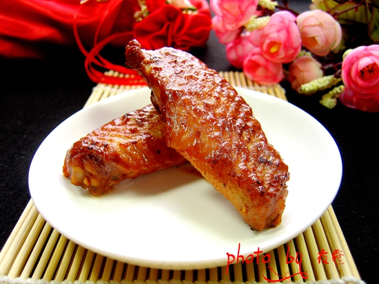 玫瑰露酒鸡翅