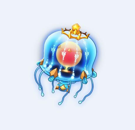 灯塔水母(手游《嗨皮精灵遗蹟之塔》虚拟宠物)