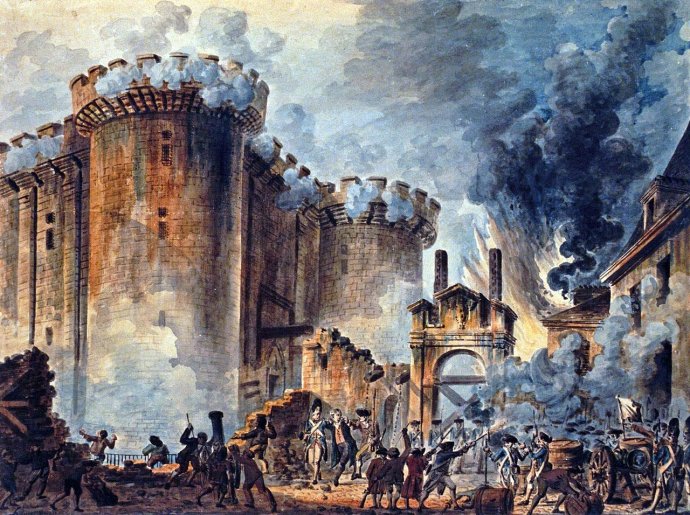 1789年7月14日的巴士底监狱暴动 1789年7月14日的巴士底监狱暴动