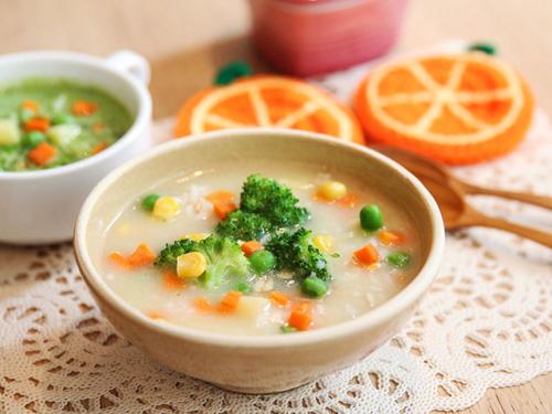 豌豆麦片粥