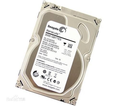 希捷Barracuda 1TB 7200转 32MB SATA3(ST31000524AS)