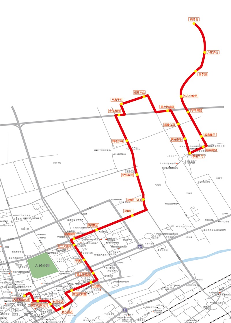 阜新23路 阜新23路