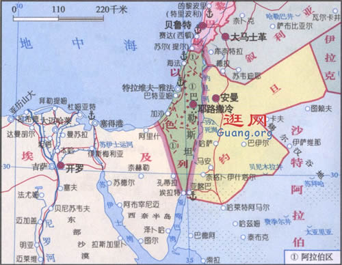 巴勒斯坦及周边 巴勒斯坦及周边
