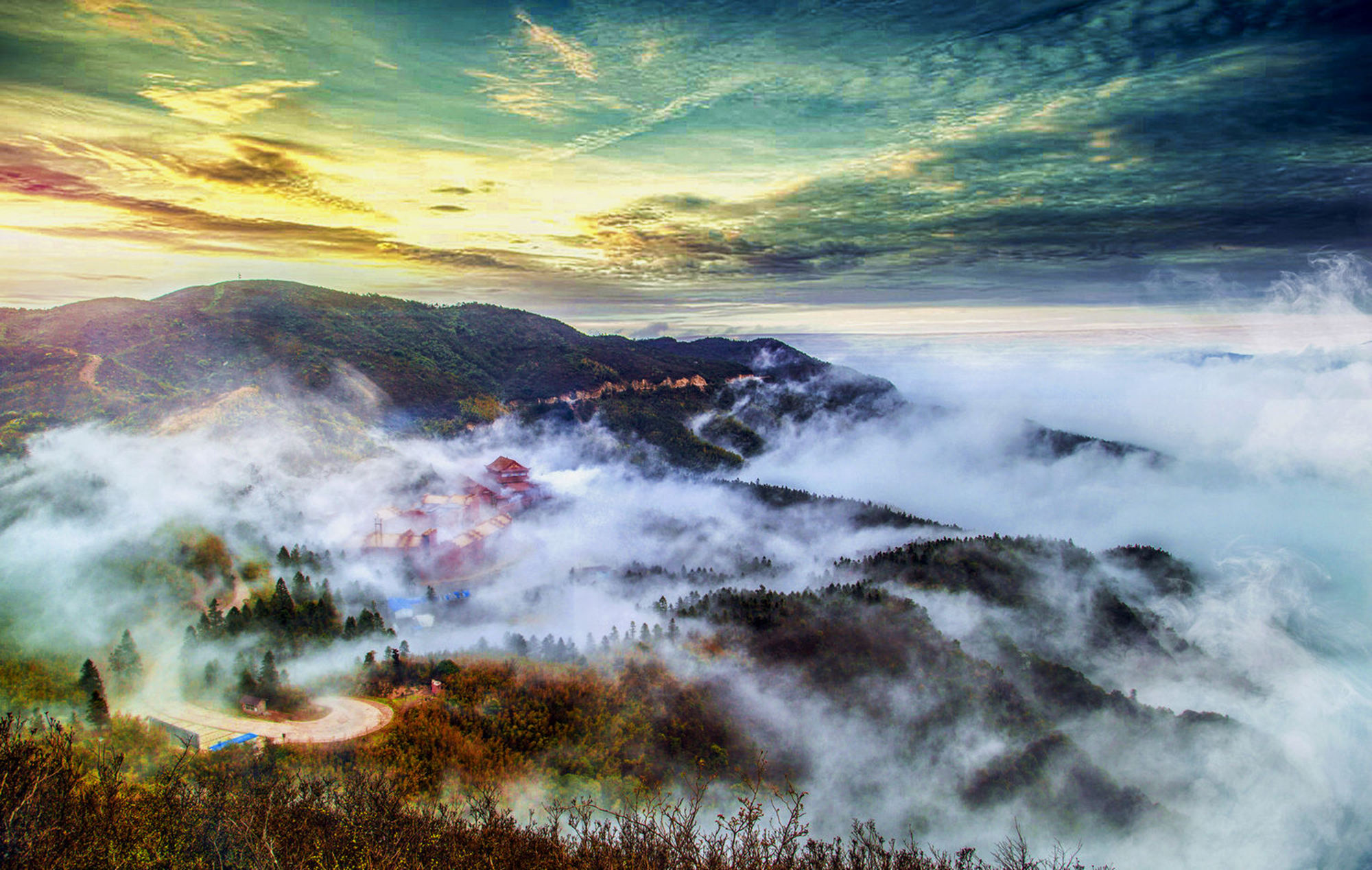 云雾阳明山 云雾阳明山