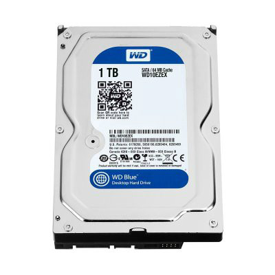 WD 1TB 7200转 64MB SATA3 蓝盘