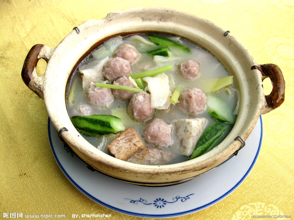 芋泥肉丸子