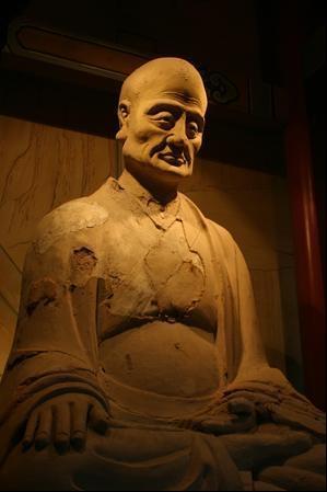 绵山包骨真身像 绵山包骨真身像
