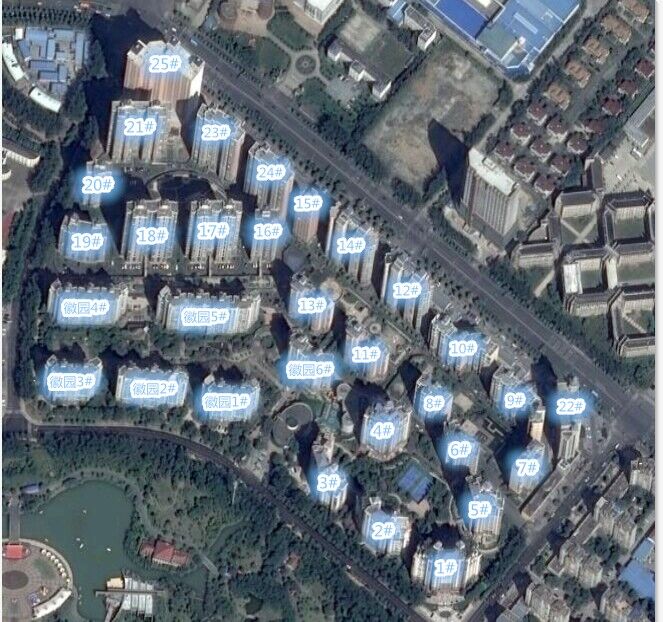 楼宇分布图 楼宇分布图