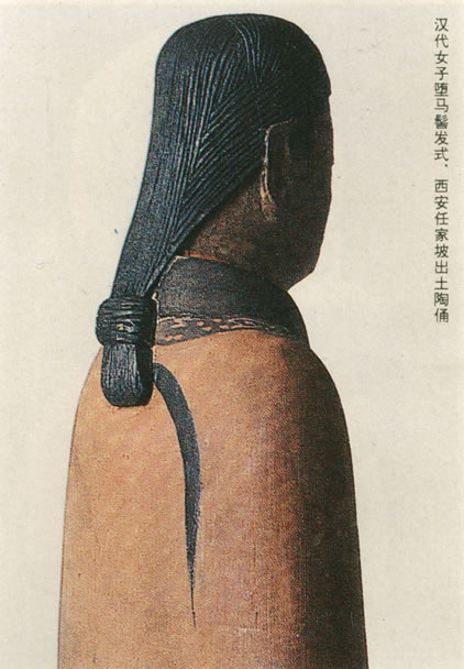 堕马髻 堕马髻