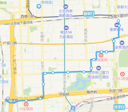 59路走向图 59路走向图