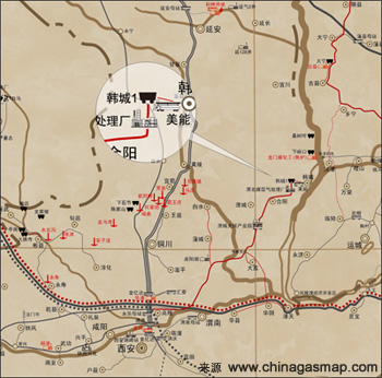 韩城煤层气区块 韩城煤层气区块