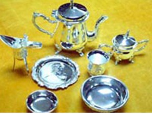 蒙古族银器 蒙古族银器