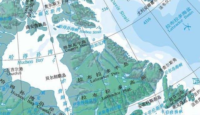 拉布达多半岛 拉布达多半岛