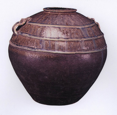 青釉瓷瓮东汉 青釉瓷瓮东汉
