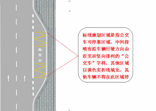 公车辆停靠站