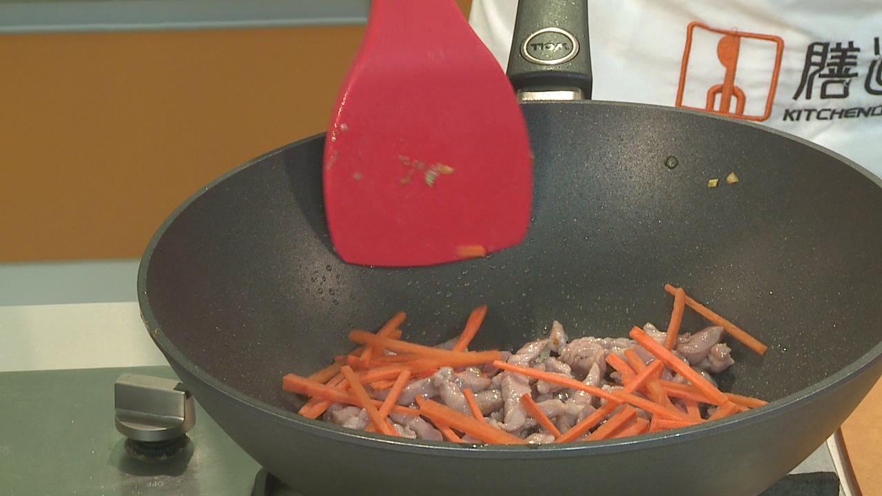 三丝炒意大利麵