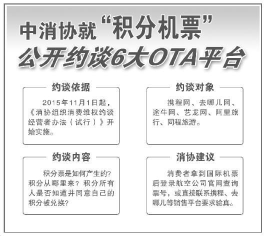 积分机票