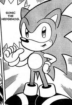Sonic in Corocoro Comics Special manga strips. Sonic in Corocoro Comics Special manga strips.